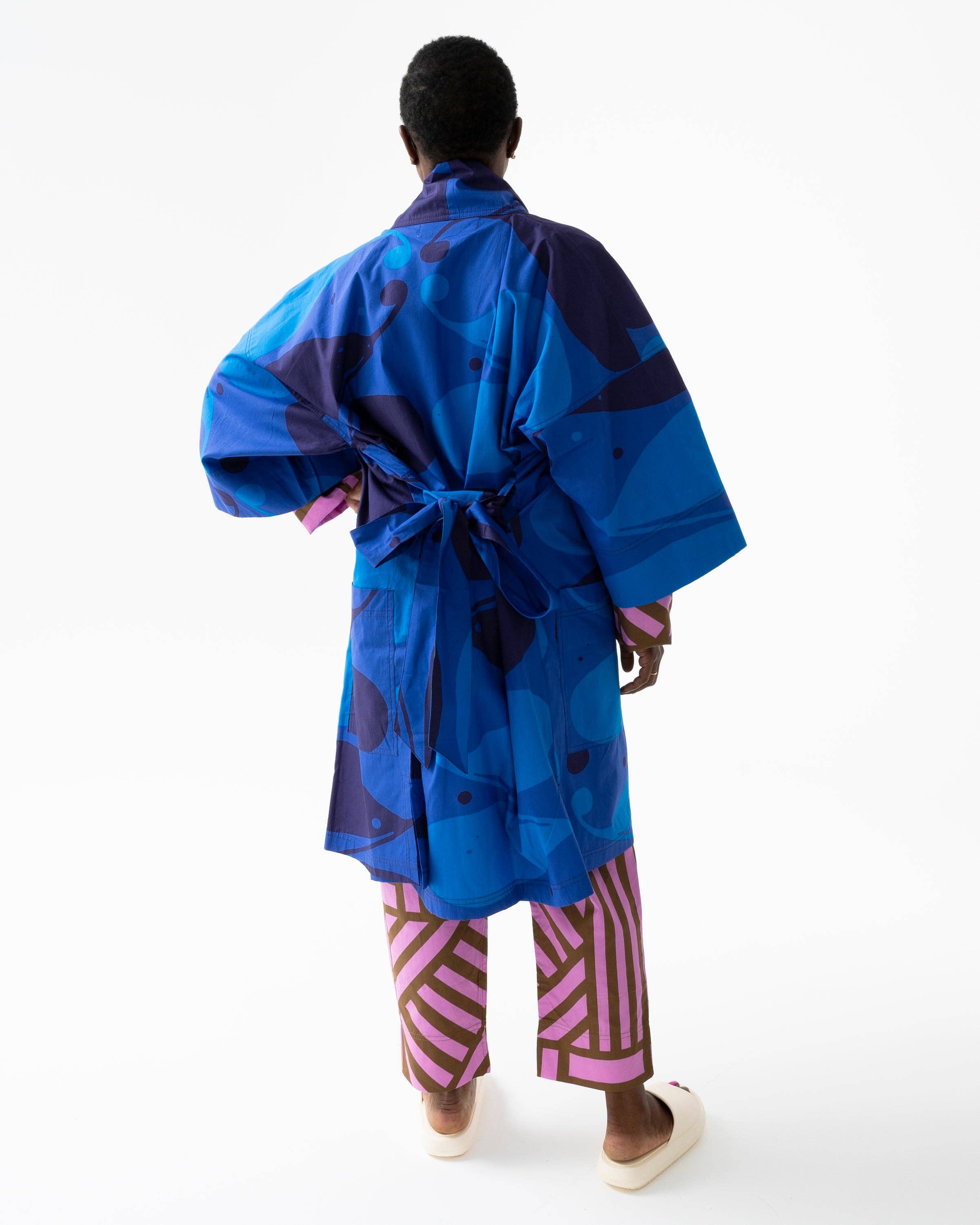 Irregular Sleep Pattern – wholesale Robe – Unisex – Barbarian Robe in Cosmic7