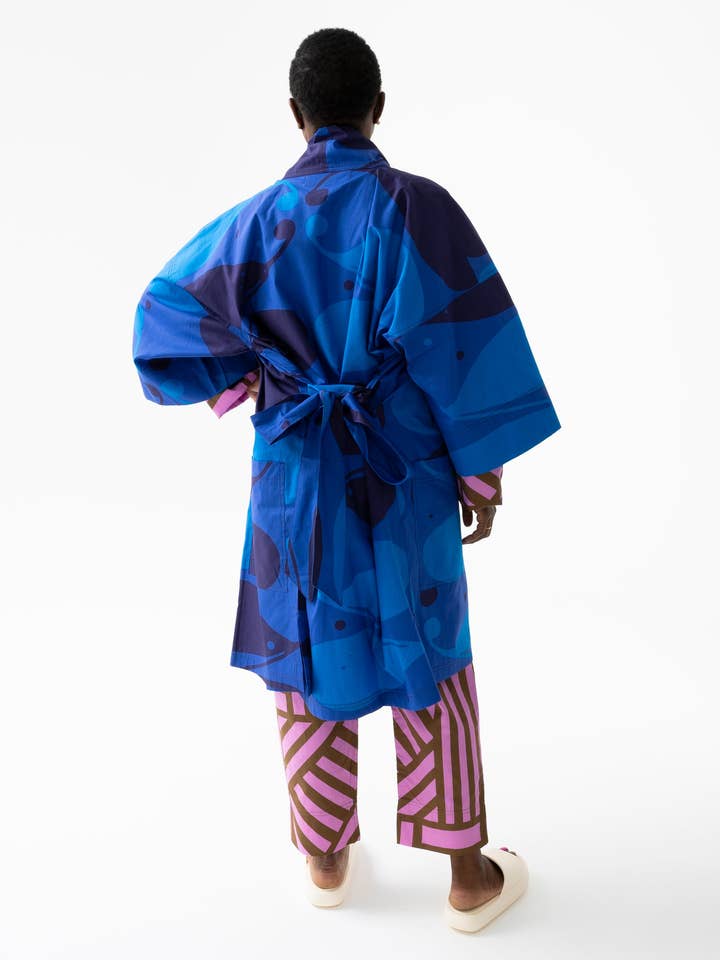 Irregular Sleep Pattern – wholesale Robe – Unisex – Barbarian Robe in Cosmic7