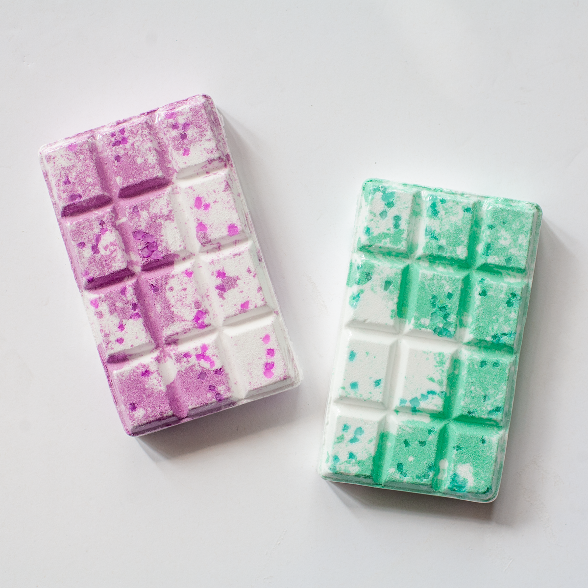 Ivy & Ash - Wholesale Bath Bomb/Fizz - Eucalyptus Bath Fizz Bar | Chocolate Bar Shaped Bath Bomb5