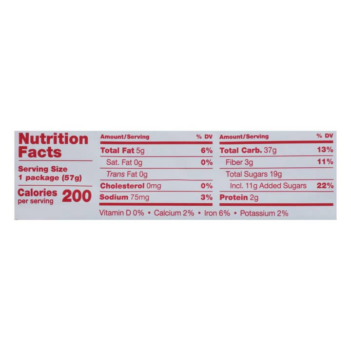 Everyday Supply Co - Wholesale Snack Bar - Gluten-Free Pomegranate Fig Bars - 12 Pack