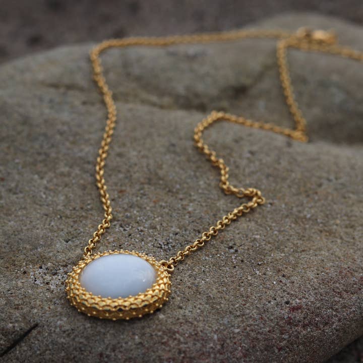 Royalty Pendant Necklace Opal for wholesale by Elizabeth Laine