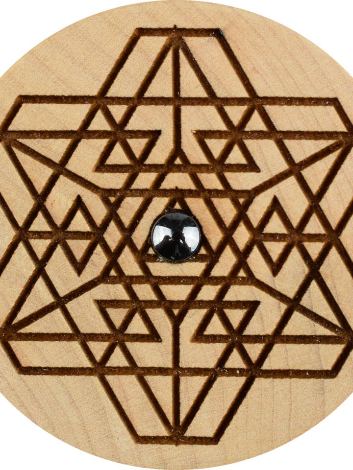 Boîte à rêves en bois géo sacré 4 pour la vente par Woodcutts Inc.