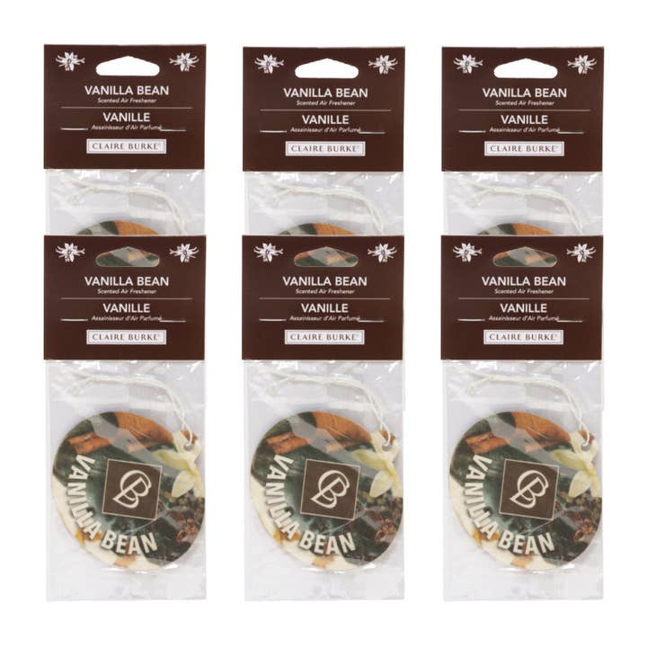 Vanilla Bean Auto Car Freshener for wholesale by Claire Burke
