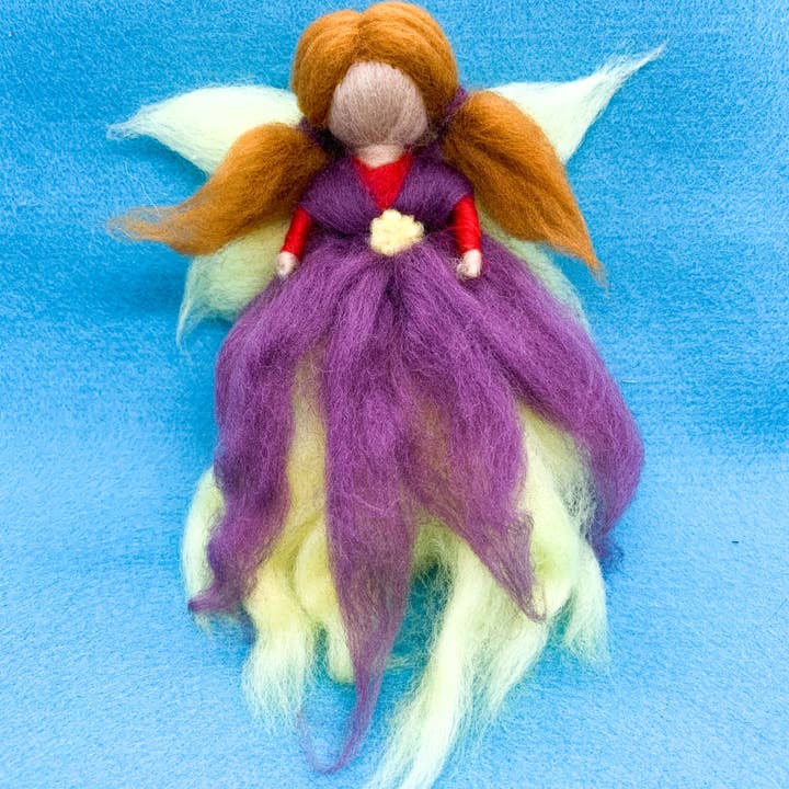 Maplerose SUMMER Wool Fairy Felting Kit Medium Skin Tone for wholesale by Maplerose
