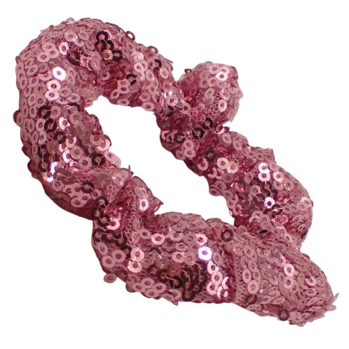 Topkids Accessories – wholesale Scrunchie - Women’s – Sparkly Sequin Scrunchies Set of 2, Scrunchie for Girls Hair, Hair Tinsel Alternative, Sequins Bobble for Christmas, Hair Sequins for Girls & Women Bobbles, Xmas Hairstyle16