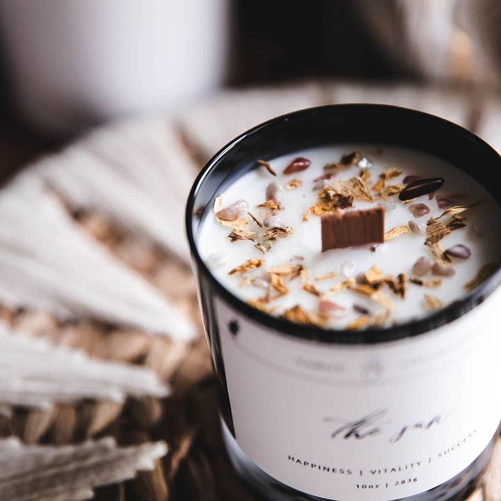 Wicked Obscura - Wholesale Jar/Filled Candle - The Sun - Tarot Soy Candle6