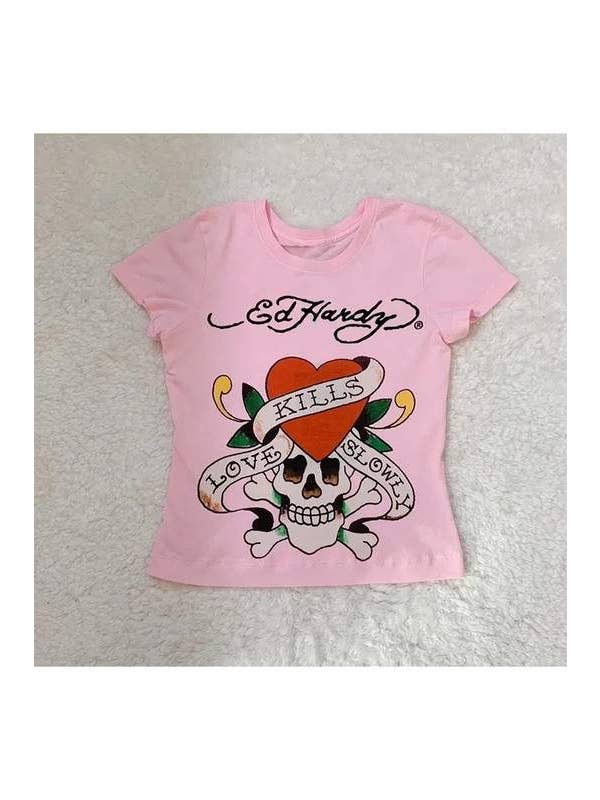 Queen Fashion - Wholesale Blouse - Women's - short sleeve graphic tee5