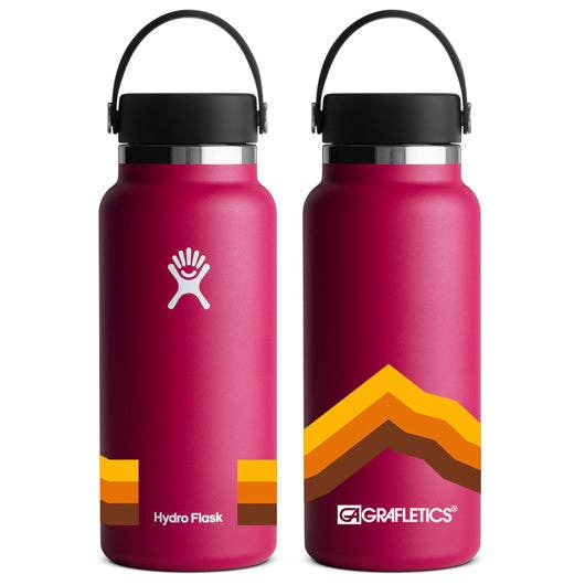 GRAFLETICS - Wholesale Water Bottle - Mt. Hood Hydro Flask 32 oz. - Multiple Colors