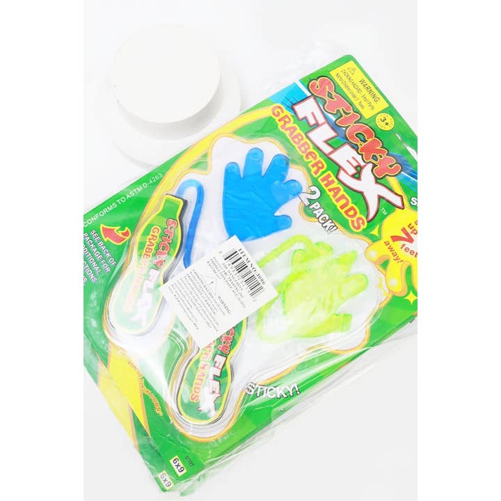 MIX COLOR Sticky Flex Grabber Hands for wholesale on Faire