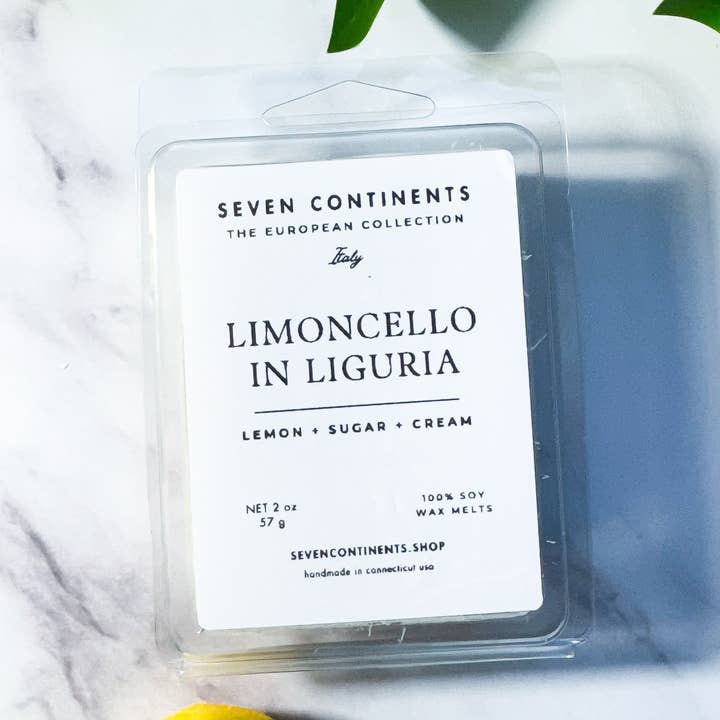 Seven Continents - Wholesale Wax Melt - Limoncello in Liguria - Soy Wax Melt0