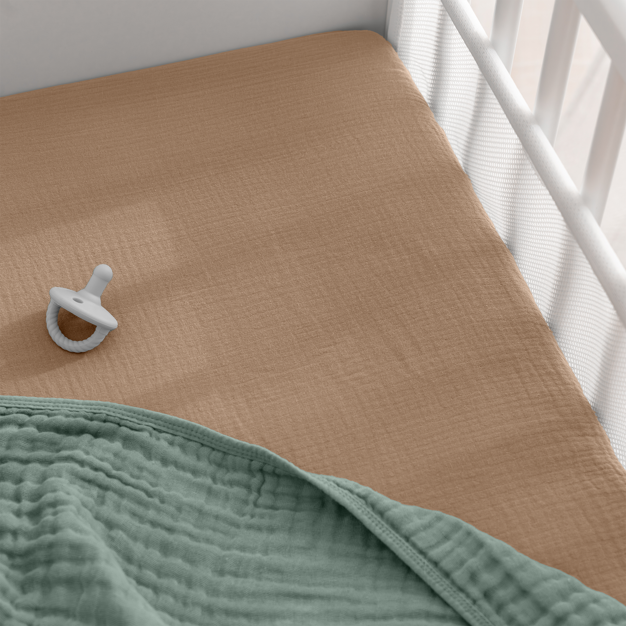 Comfy Cubs - Wholesale Cot/Crib Sheets - Muslin Bassinet Sheet, 100% Soft Cotton Fabric by Comfy Cubs46