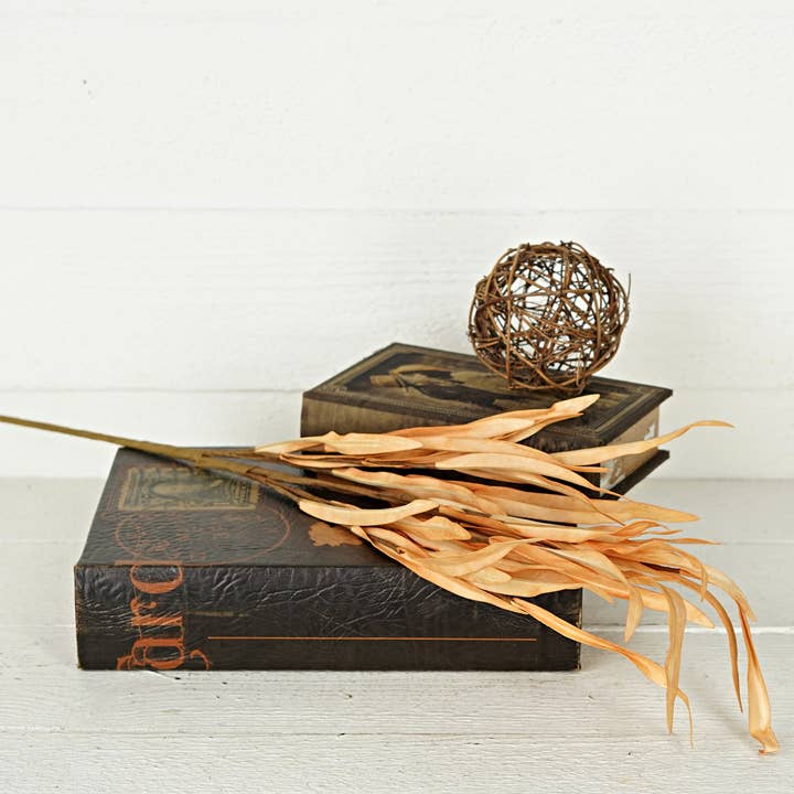 Impressive Enterprises, Inc. - Wholesale Artificial Flowers - 29563- 27in Spray-Foam Willow Leaves-Autumn1