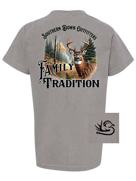 Family Tradition T-shirt voor jongeren voor wholesale door Southern Down Outfitters