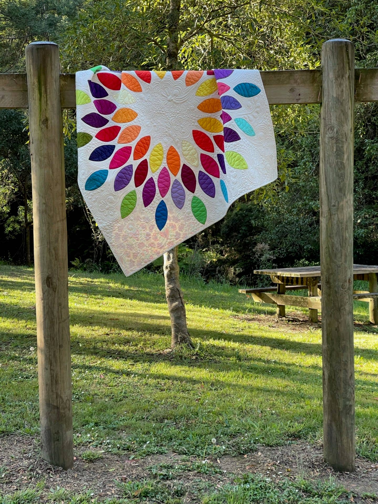 Free Bird Quilting Designs – Engroshandel DIY-sysæt – Frøeksplosionsmønster5