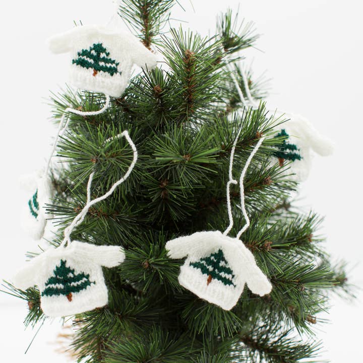 Azerbaijani Socks - Wholesale Ornament - Set of 5 Mini Sweater Tree Ornaments