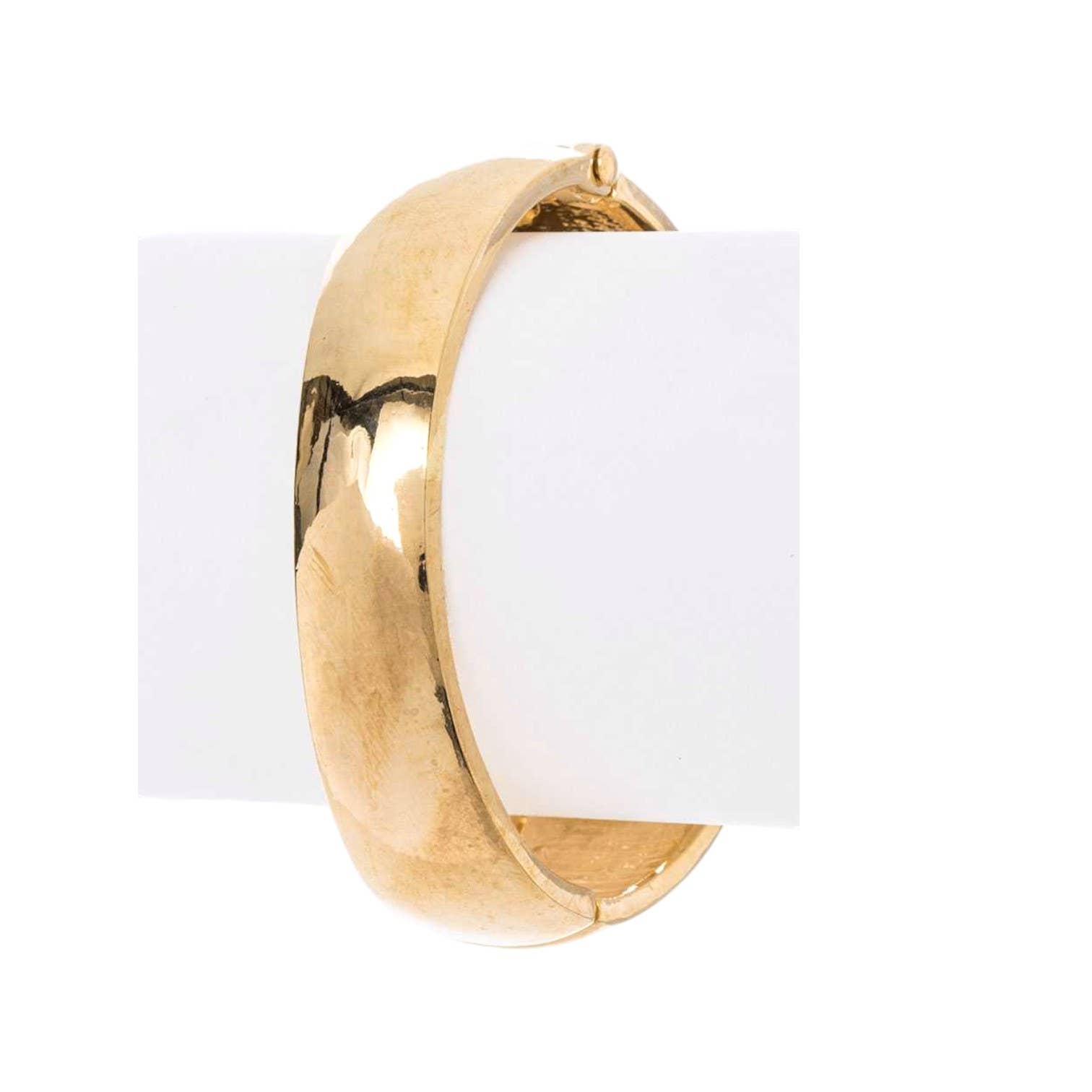 Gold Crystal Skull Spider Iconic Bangle for wholesale on Faire1