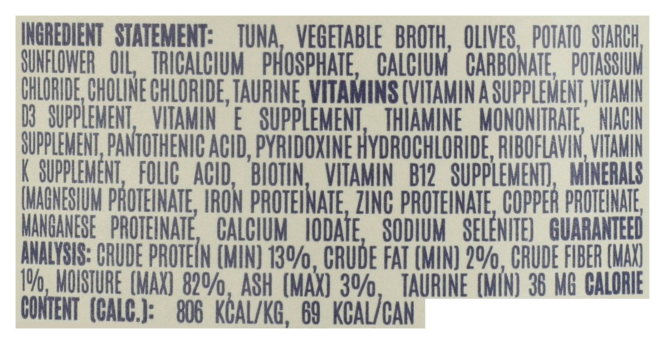 Everyday Supply Co - Wholesale Pet Food - Cat - BIRDIE AND LOUIE FOOD CAT WET TUNA OLIVE - Case of 122