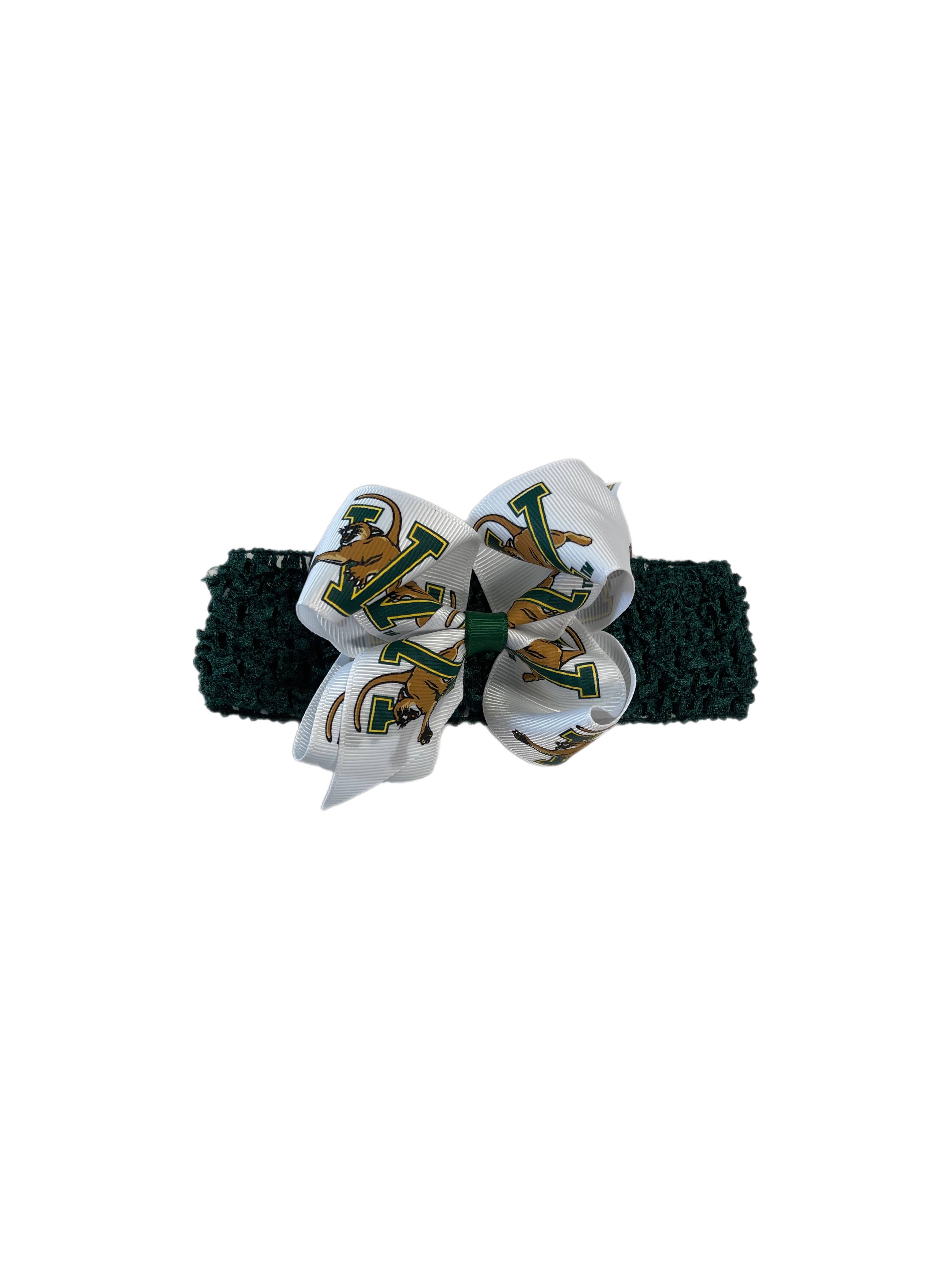 USA Licensed Bows and Accessories – wholesale Fashion headband – women's – Crochet Headband W/ Junior Bow #2683
