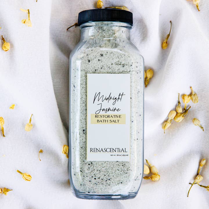 Midnight Jasmine Bath Salt for wholesale by Renascential