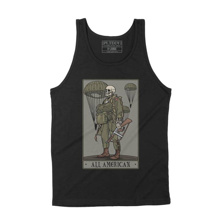 Amerikansk tanktop for engroshandel hos Platoon Daddy LLC