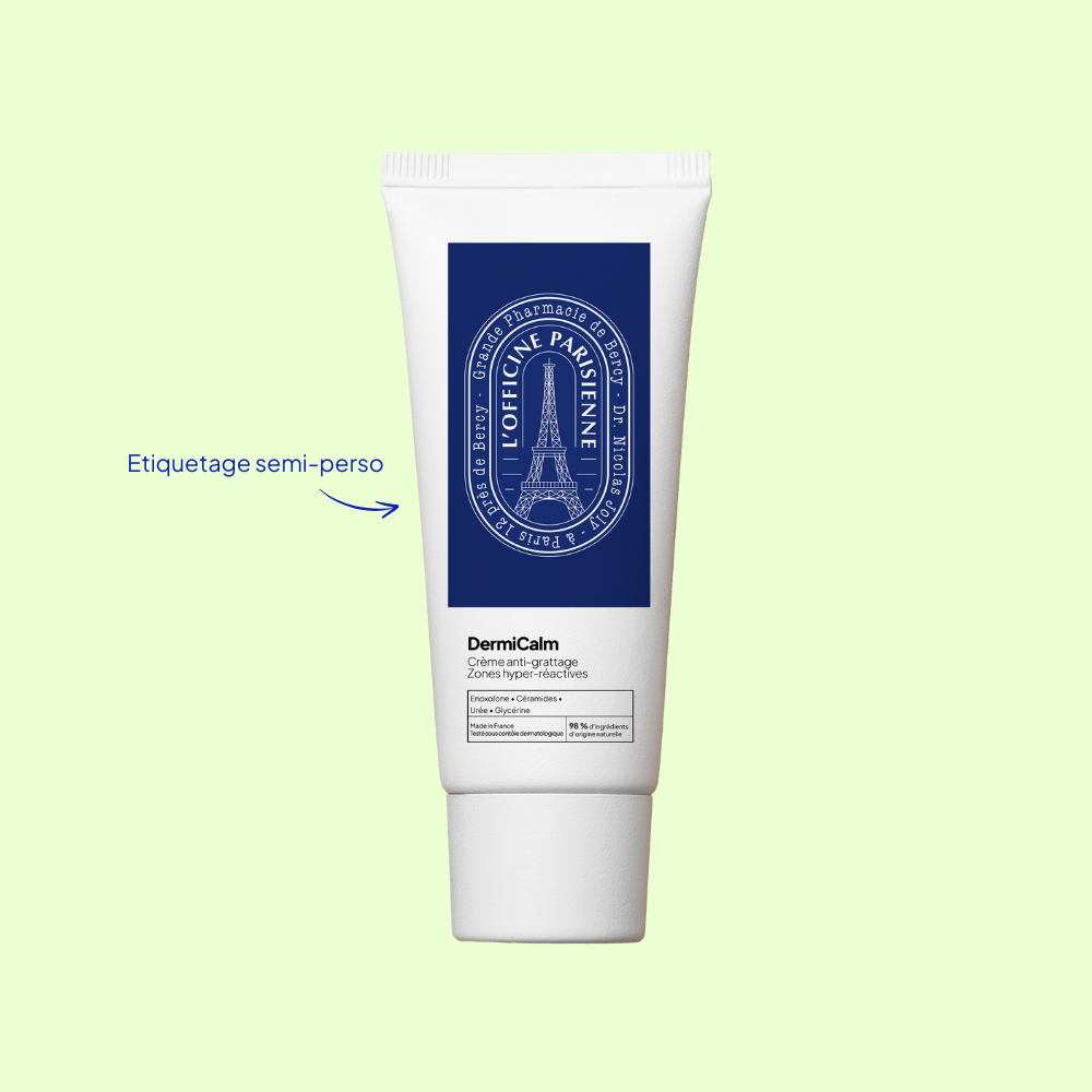 3B PHARMA - Vendita all'ingrosso Pomata/crema antiprurito - Pomata lenitiva anti-graffio con ceramidi - personalizzabile2