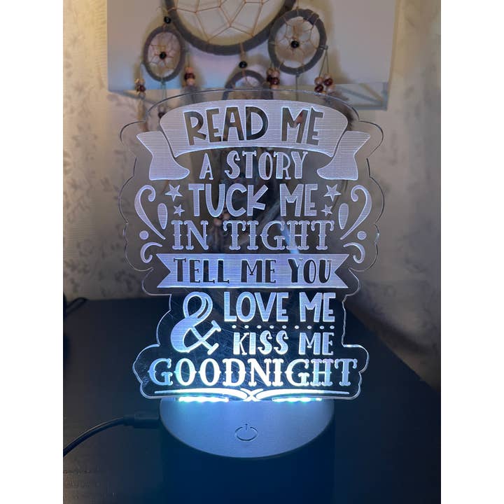 Sadie’s Moon - Wholesale Night Light - Kids & Baby - Kids Color Changing Nightlight Read Me a Story4
