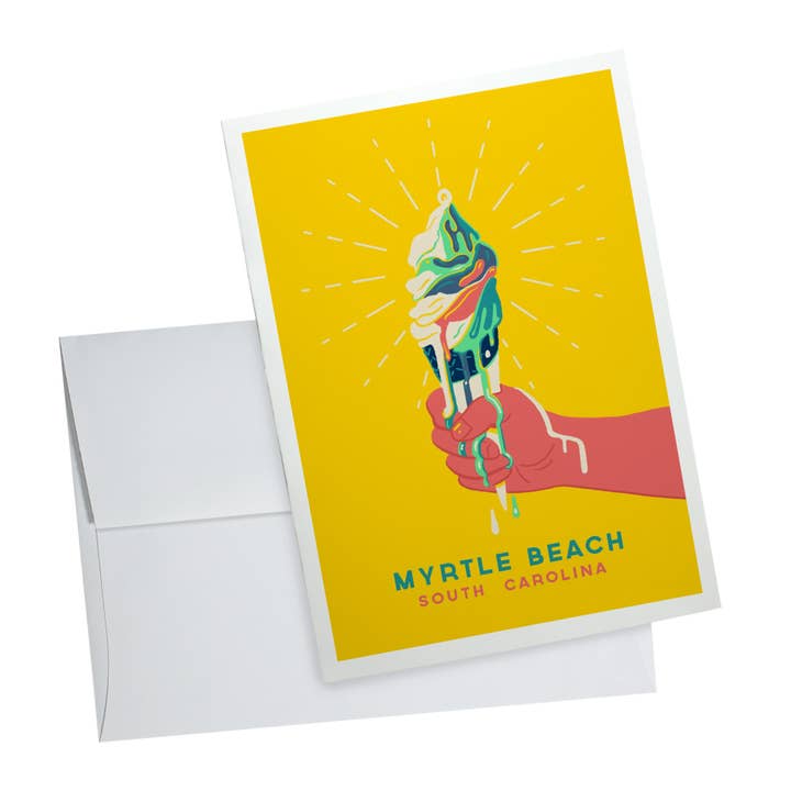 Carte-note 108336 Myrtle Beach (Caroline du Sud) Sweet Relief pour la vente par Lantern Press