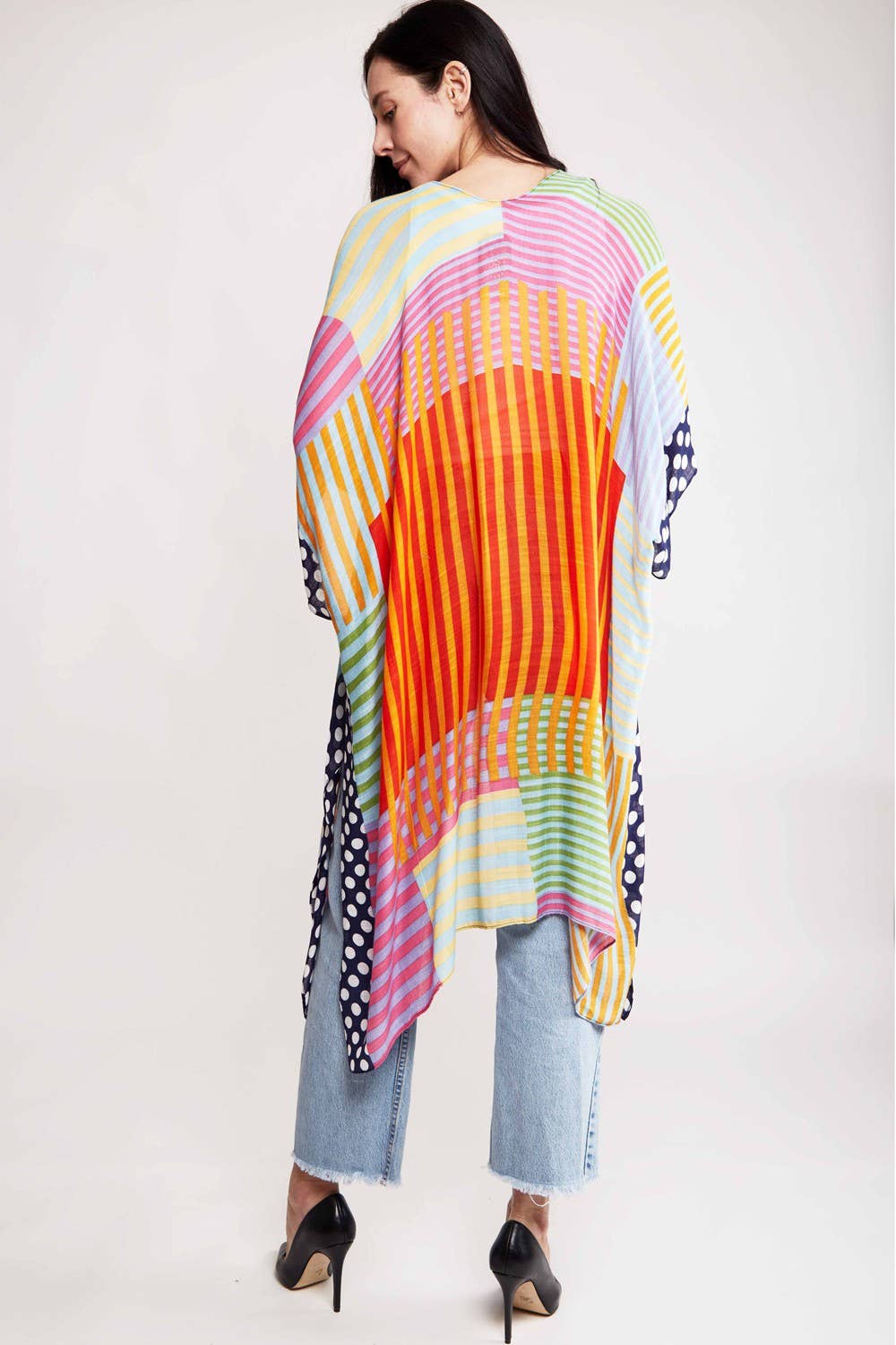 LA Soul - Wholesale Kimono - Women's - PATCH WORK KIMONO2