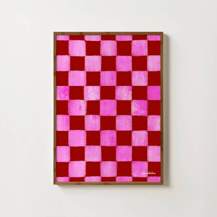 IMPRIMÉ À CARREAUX CLASSIQUE pour la vente par Wordotco