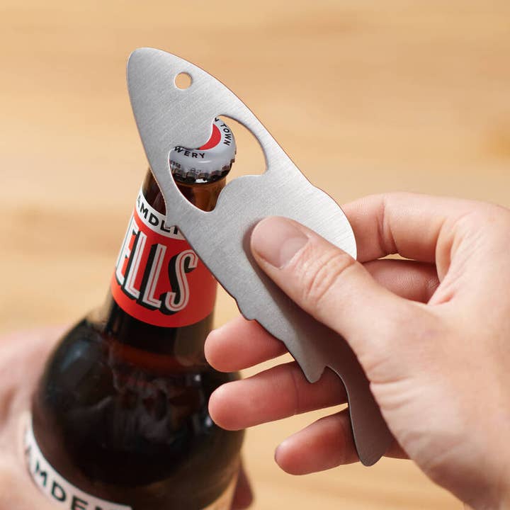 Oakdene Designs – wholesale Flask-/vinöppnare – Fiske öring Solid Steel flasköppnare0