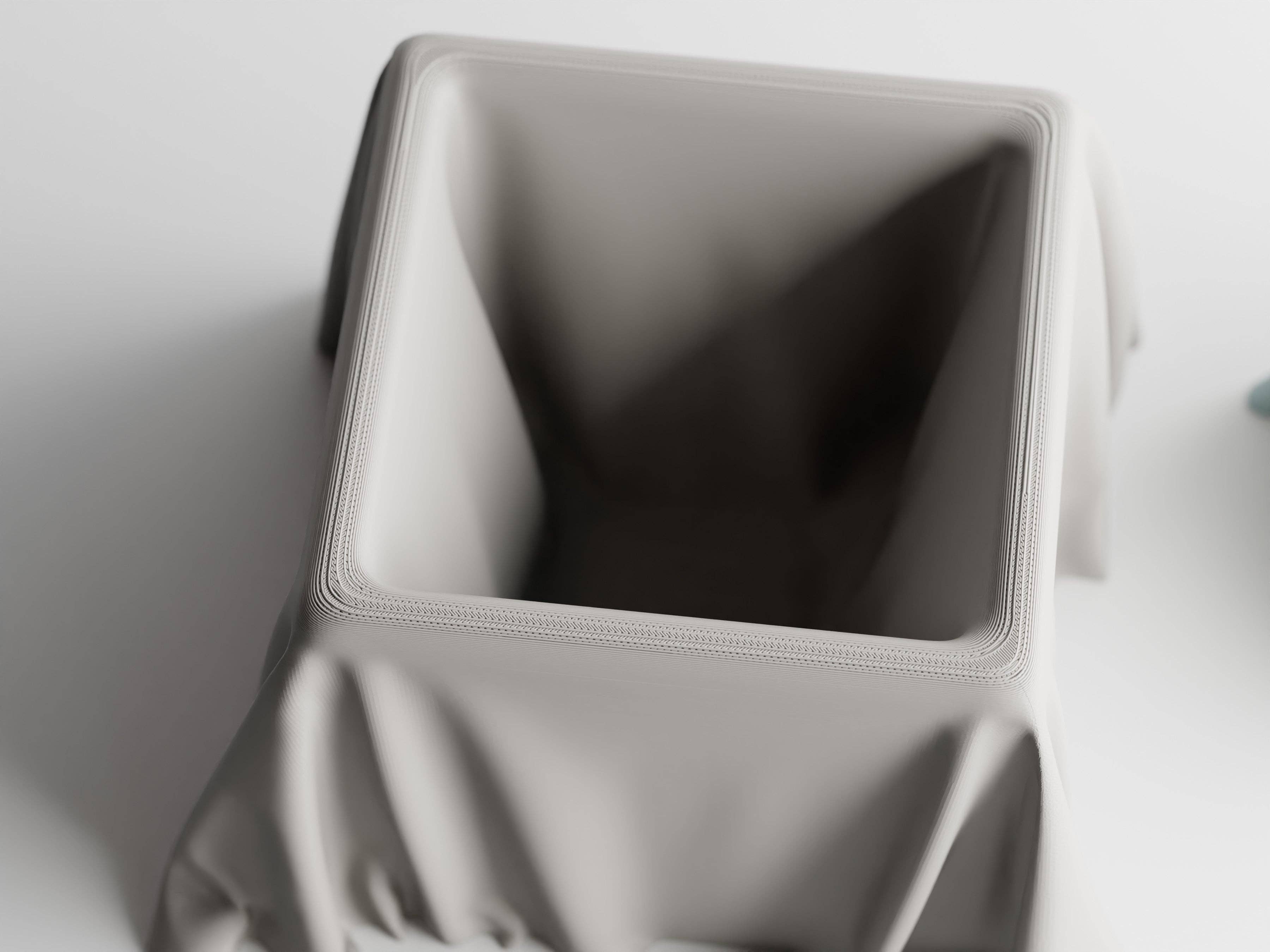 The Butler's Company – Vaso de plantas por atacado – Vaso de Plástico com Tecido Sedoso e Fofo | Elegantes Recipientes para Plantas3