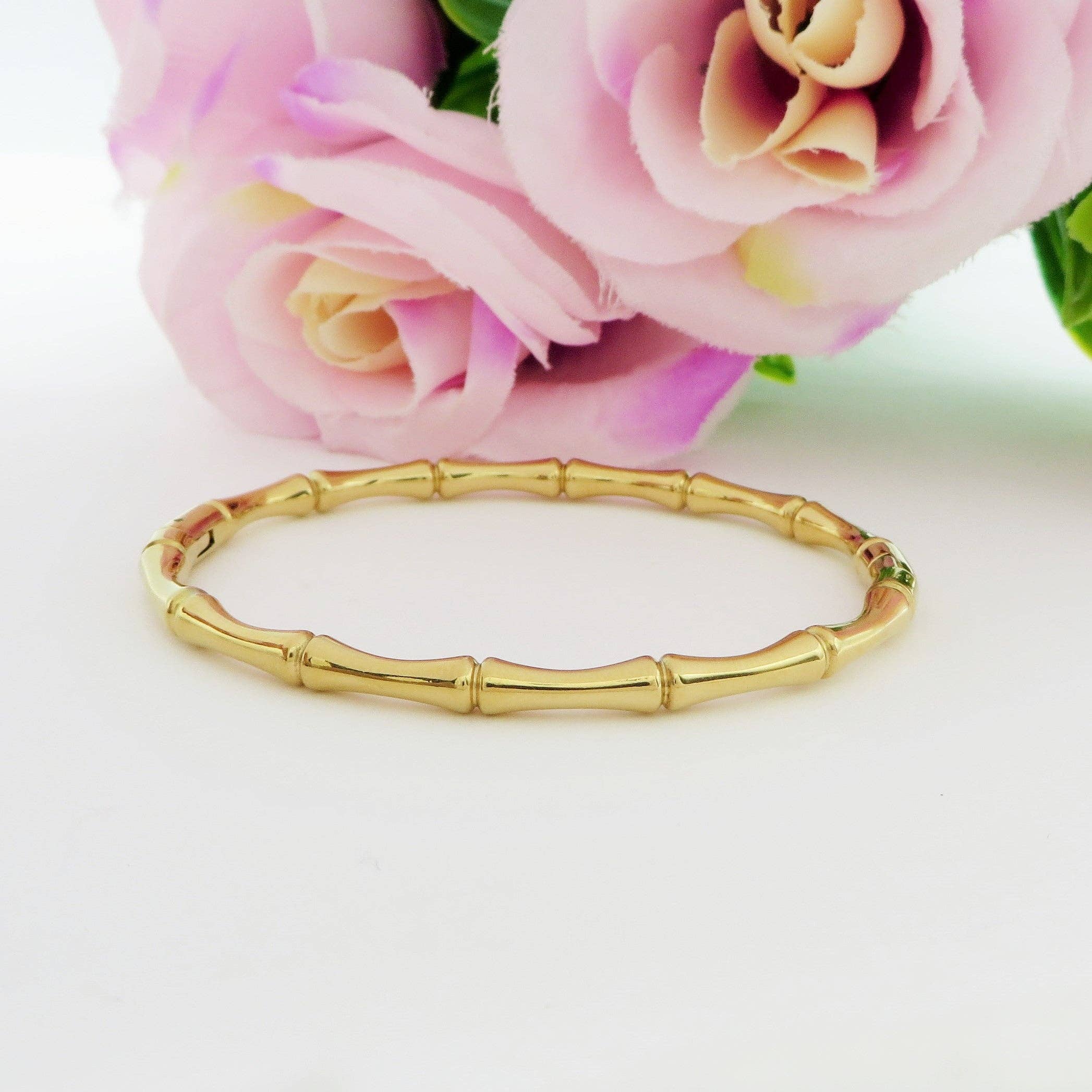 Daemon srls - Wholesale Bangle Bracelet - BAMBOO ~ Acciaio Inossidabile - Bracciale rigido effetto bamboo4