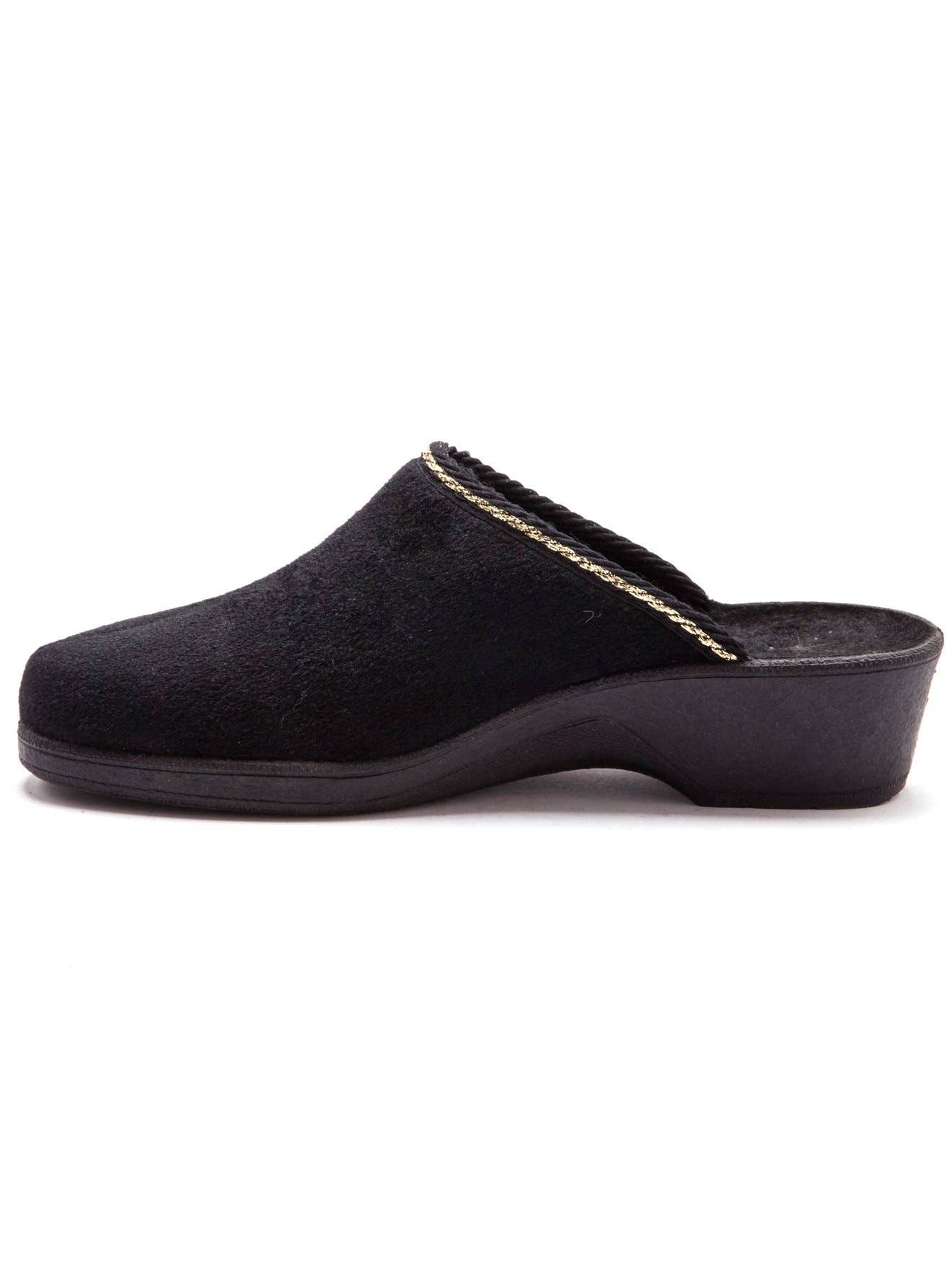 Noir Sabots Ultra Souples Unis Ou Imprimés (1005120_0026) en vente sur Faire1