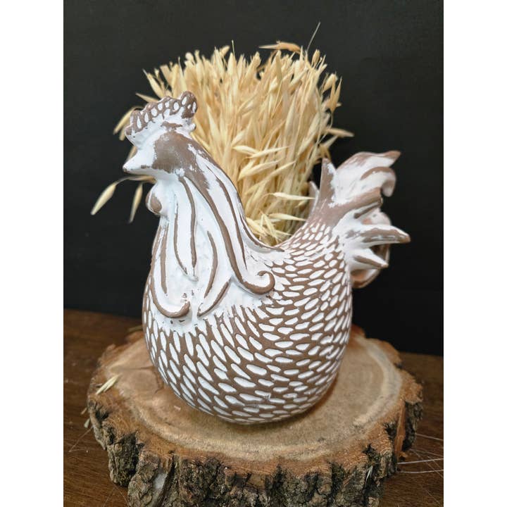 Wholesale Home Decor - Wholesale Decorative Tabletop Object - Large Rooster 7.5in