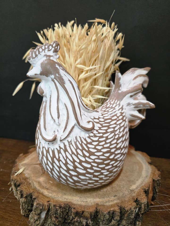 Gallo grande de 7,5 pulgadas para venta al por mayor de Wholesale Home Decor