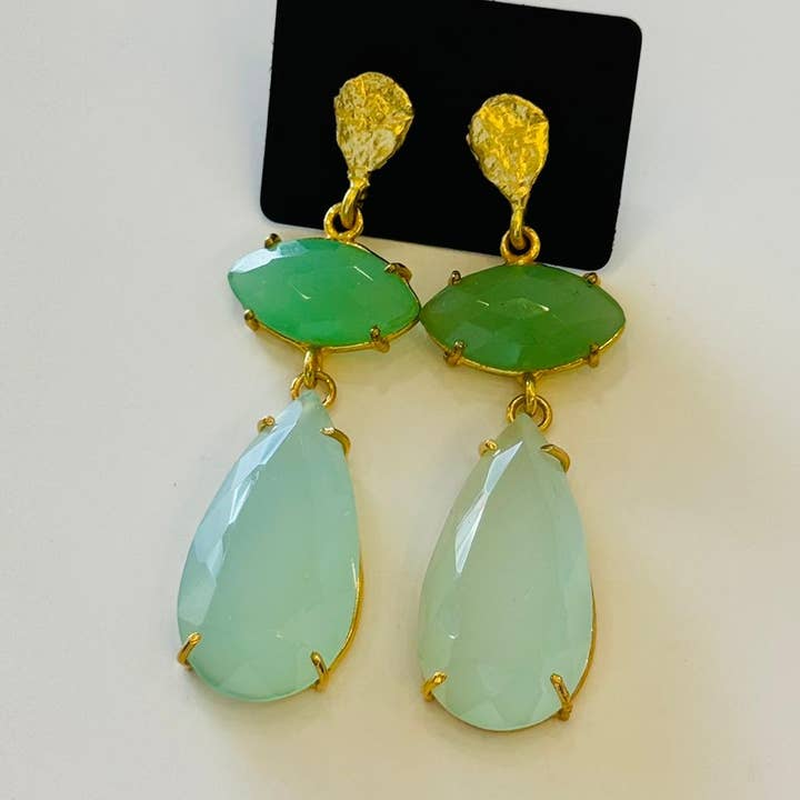 Brincos Declarativos Brinley por atacado de Gemajesty Jewellery