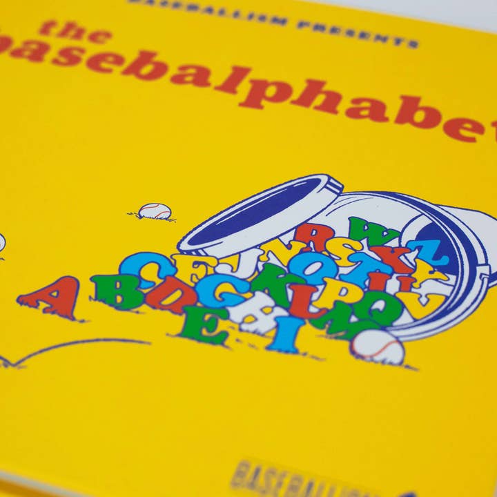 Baseballism - Wholesale Book - Kids - The Basebalphabet - Children's Book