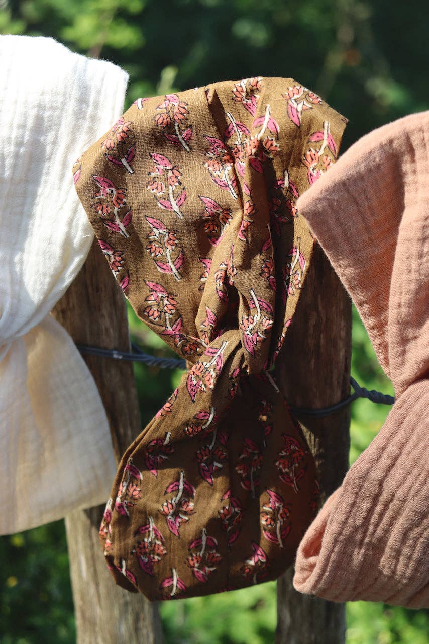 Maho - Wholesale Fashion Headband - Women's - Isa flowers Olive7