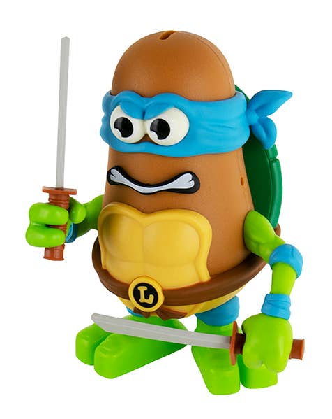 Super Impulse USA - Wholesale Toy Set - Kids - Poptater 4 " TMNT Leonardo (Blue) or Donatello (Purple)1