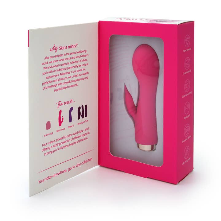 Creative Conceptions LLC - Wholesale Sex Toy - Skins Mini's - The Bijou Bunny
