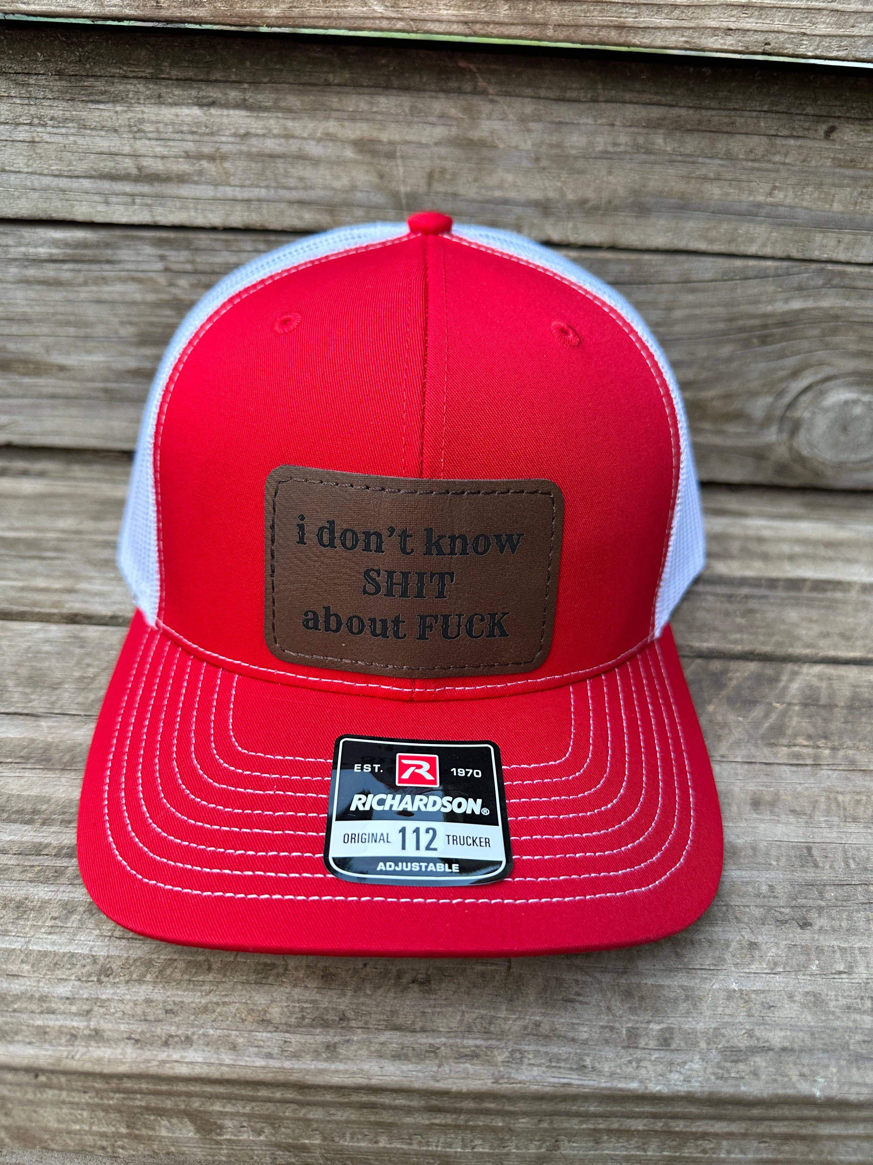 Designed To Flaunt - Wholesale Trucker Hat - Men's - I Don't Know "S" About "F" Men's Richardson 112 Trucker Hat3