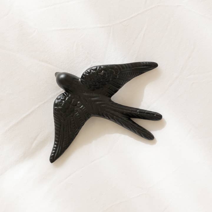 OITO Atelier - Venta al por mayor Papel pintado 3D - Golondrinas de cerámica hechas a mano, juego de 38