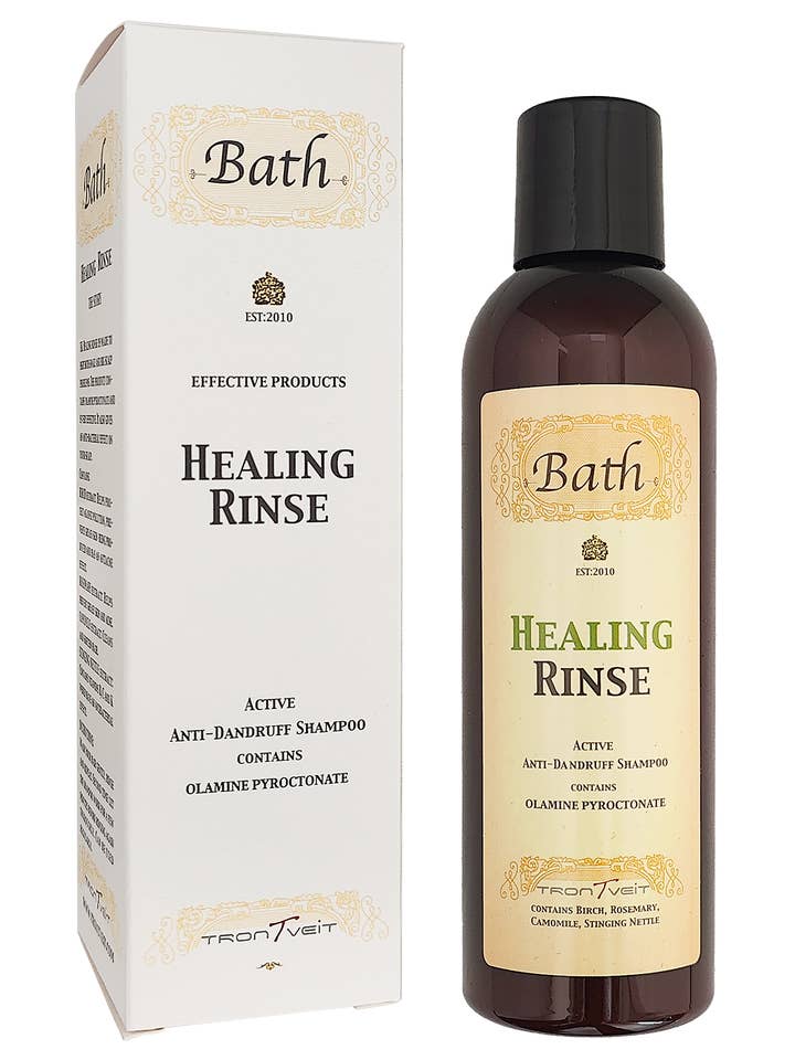Shampooing Healing Rinse - Shampooing antipelliculaire efficace 200 ml pour la vente par TronTveit