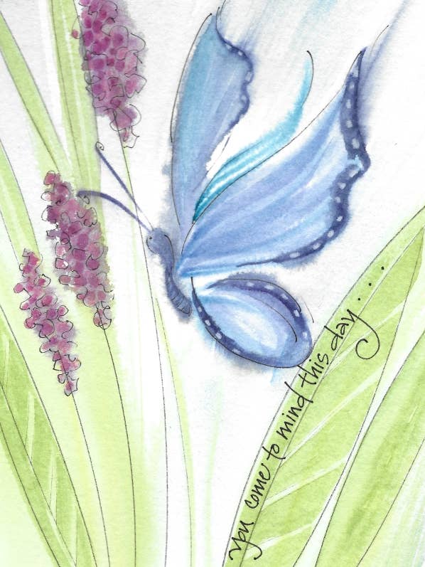 You Come to Mind Wenskaart (Versed) voor wholesale door Credo Designs LTD