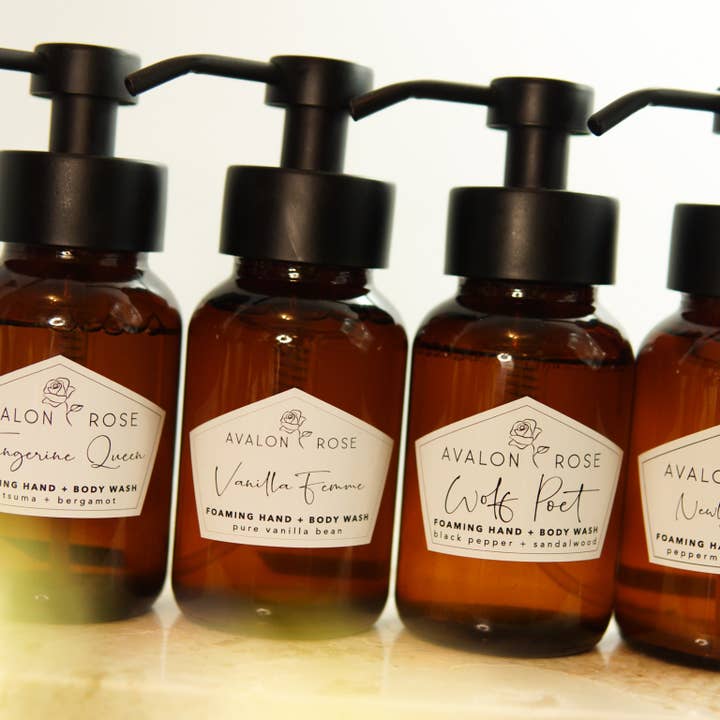 Avalon Rose Botanicals - Wholesale Hand Soap/Wash - Foaming Hand + Body Wash