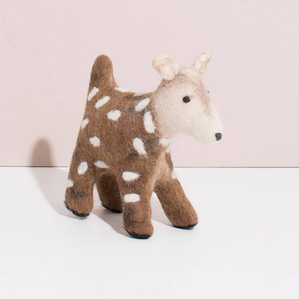 MULXIPLY - Venta al por mayor Peluche - Niños y bebés - Ciervo fieltro a mano | Pequeño