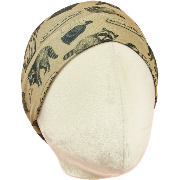 The Sassy Olive Handmade Headbands - Wholesale Fashion Headband - Women's - Eat Trash and Die Stretch Headband