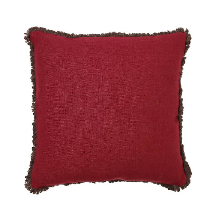 FRINGIA pure linen pillow for wholesale by Giardino Segreto