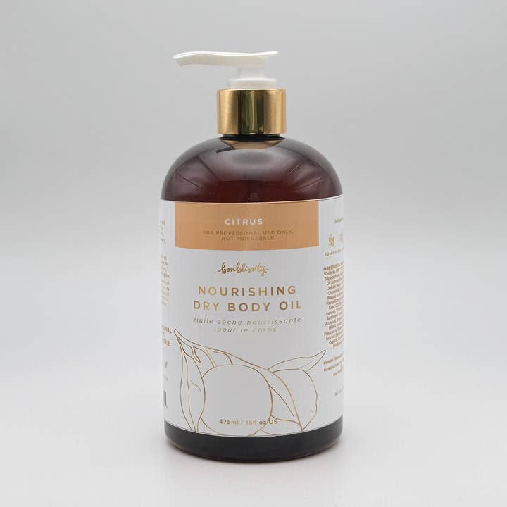 Back Bar Nourishing Dry Body Oil (16 oz) - Lavender for wholesale by Bonblissity