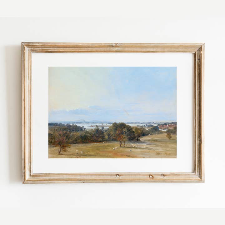 Sea to Skye - Wholesale Art Print - Southampton England Landscape Antique Art Print3